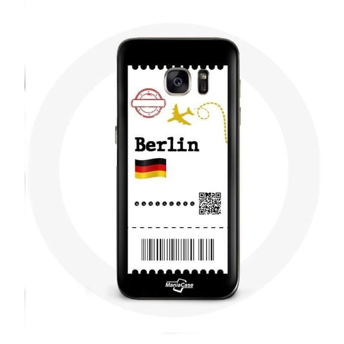 Samsung Galaxy S7 hoesje Vliegticket Berlijn