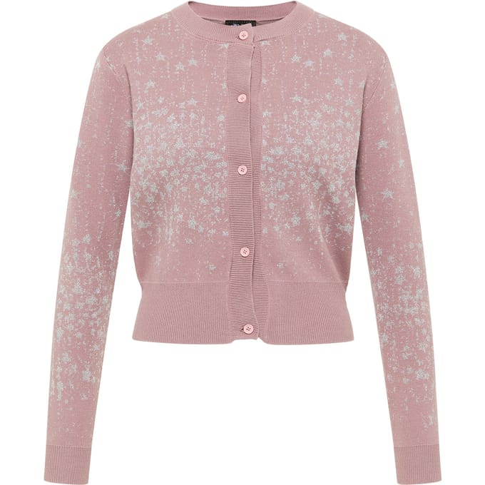 Mymo Vest Nolie Dames Mauve zilver