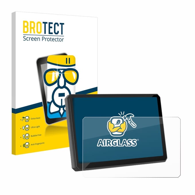 Screenprotector voor Carpuride W502BS 5" Beschermglas transparant