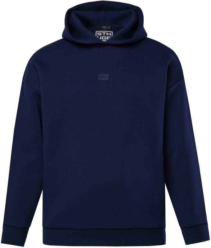 STHUGE - Heren - Hoodie trui met capuchon - Marine - Maat L