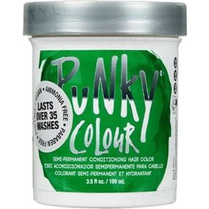 Punky Colour - Semi-Permanent Conditioning Hair Color Apple Green 100ml