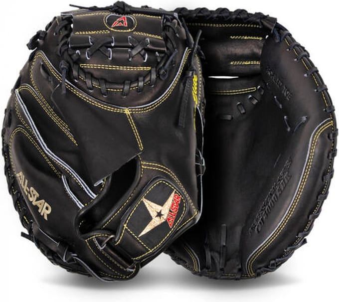 All Star CM3000BK 35 Inch Pro Elite Catcher's Mitt Links Vangen Model