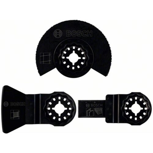 Bosch Accessories 2607017324 PMF Multitool toebehorenset 3-delig 1 set(s)