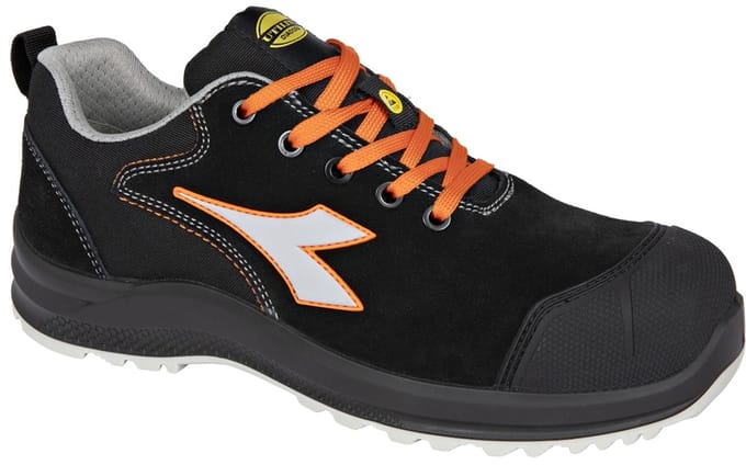 Diadora THUNDER LOW S3S FO SR SC ESD BLACK/ORANGE VIBRANT 41