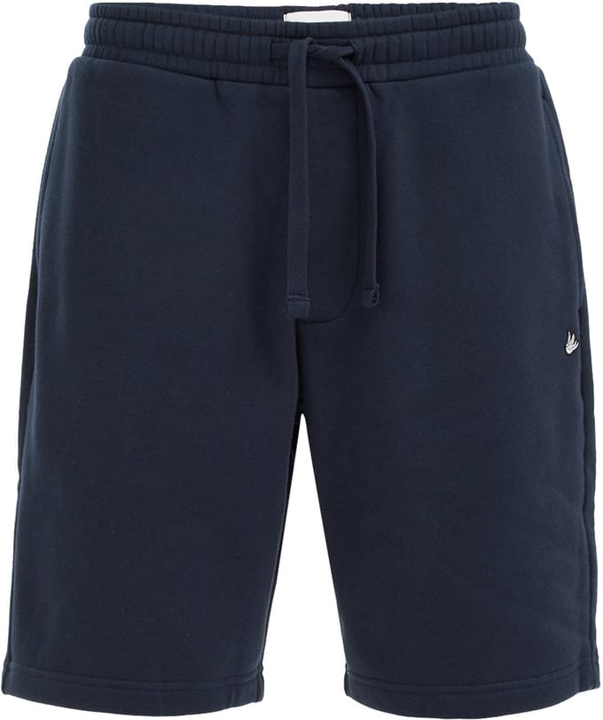 WE Fashion Heren relaxed fit sweat short met embroidery