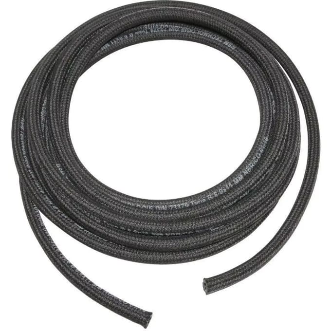 Speciale koolwaterstof benzineslang met textielcoating P2R NBR