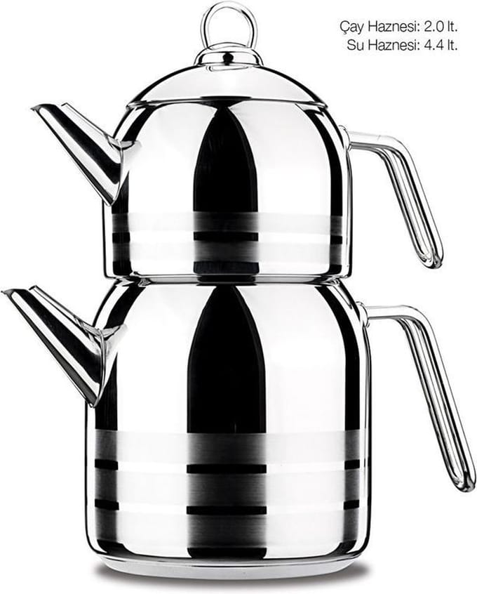 Korkmaz Largo Turkse theepot (2.0-4.4 liter) XXL - A199