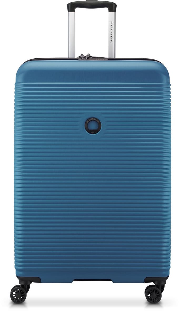 DELSEY Freestyle koffer 76 cm - uitbreidbaar - TSA-slot en SECURITECH - Blue