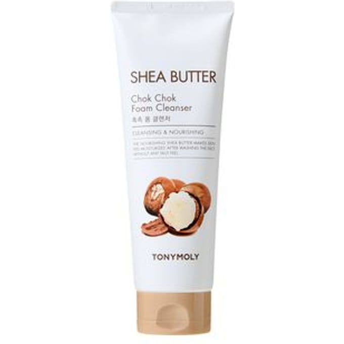 TONYMOLY - Shea Butter Chok Chok Foam Cleanser 250ml 250ml
