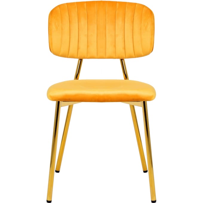 Set van 2 eetkamerstoelen Giselle velvet | Underbar