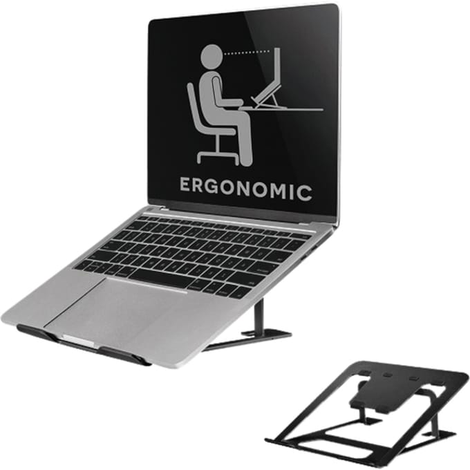 Neomounts NSLS085BLACK Laptopstandaard In hoogte verstelbaar