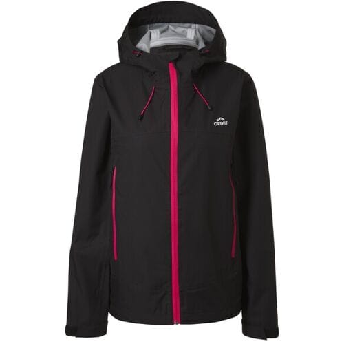 CRIVIT Dames sportjack, waterdicht (Zwart, S (36/38))
