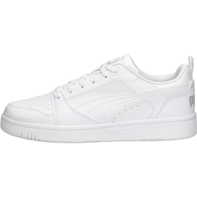 PUMA Rebound v6 Low Unisex Sneakers - PUMA White-Cool Light Gray