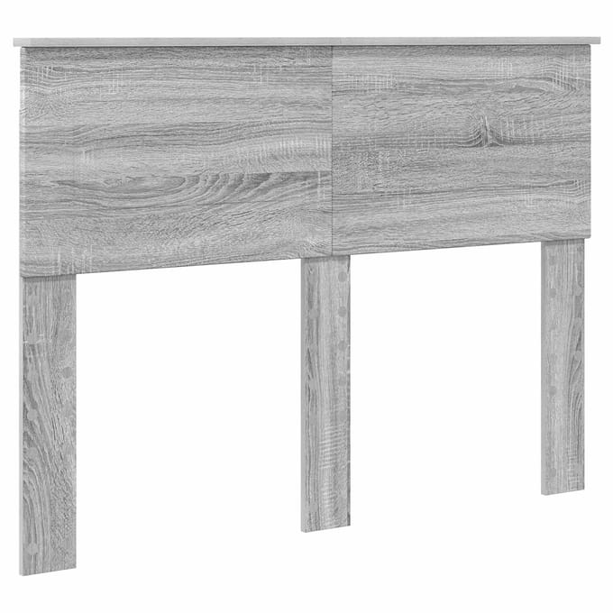 vidaXL Hoofdbord Grijs Sonoma Bewerkt hout