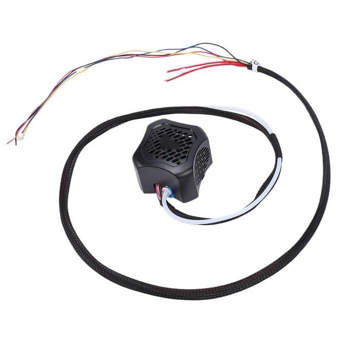 Hotend Vervanging Extruder Kit Geschikt voor Ender 3 V2 3D Printer Volledig Gemonteerde Accessoires met Siliconen Cover Ventilatoren black