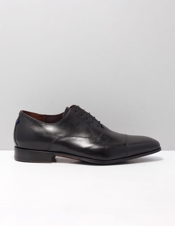 Floris van Bommel Veterschoenen zwart - Maat 43