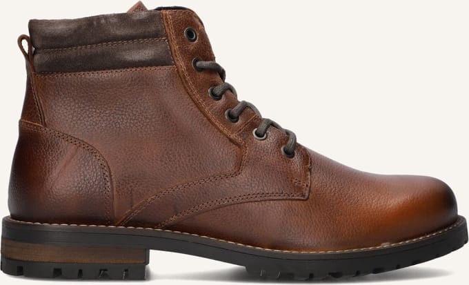 Mazzeltov 720052 Boots Heren - Cognac - Maat 44