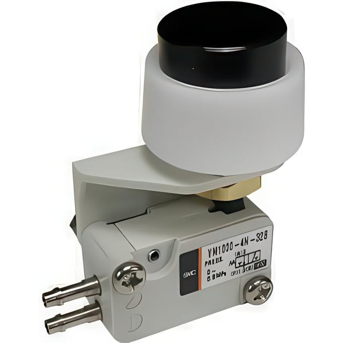 SMC 3/2-Weg Micro Mechanische Rollerklep 2.5/3/4mm Slang Barb - VM1000-4NU-00