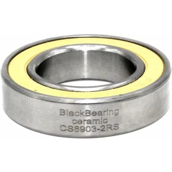 Black Bearing 6903-2rs Ceramic Lagers Zilver 17 x 30 x 7 mm