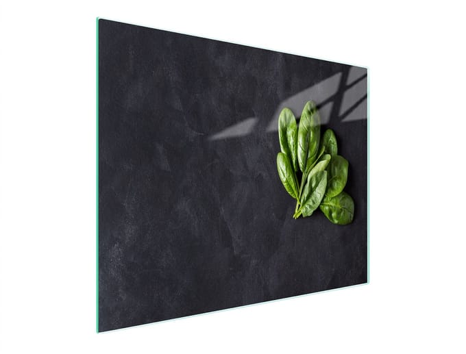 TMK ArtDeko - Snijplank - Glas - 52x30 cm - Basilicum