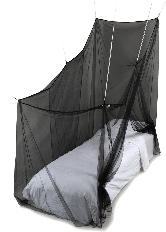 Deconet klamboe OBLIQUE - Zwart- L210cm x H120cm én H200cm x B100cm 1 pers