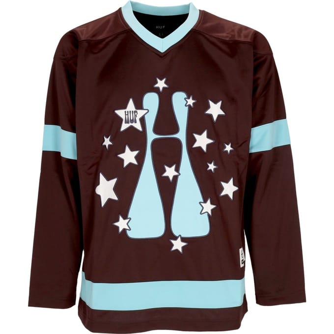 H Stardust-tuniek voor heren, aubergine