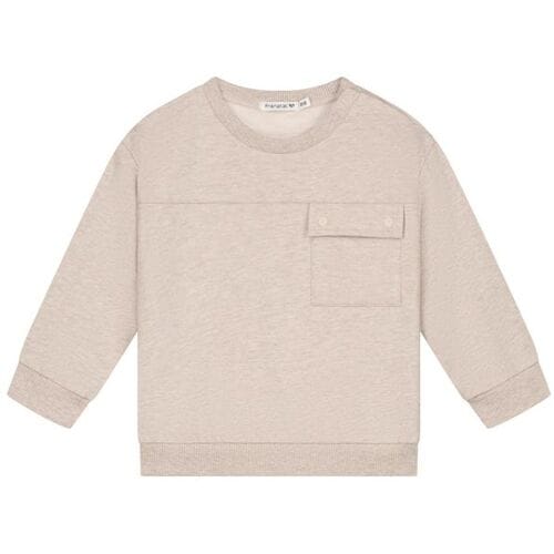 Prénatal peuter sweater Dark Brown Melange 92 heren