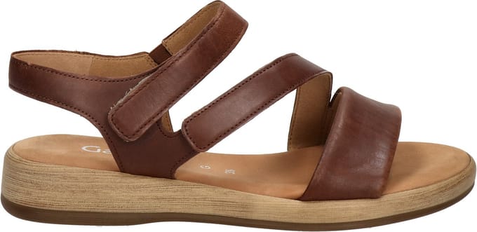 Gabor Comfort dames sandaal - Cognac - Maat 43