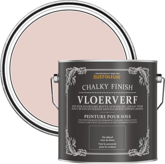 Rust-Oleum Roze Vloerverf - Roze Champagne 2,5L
