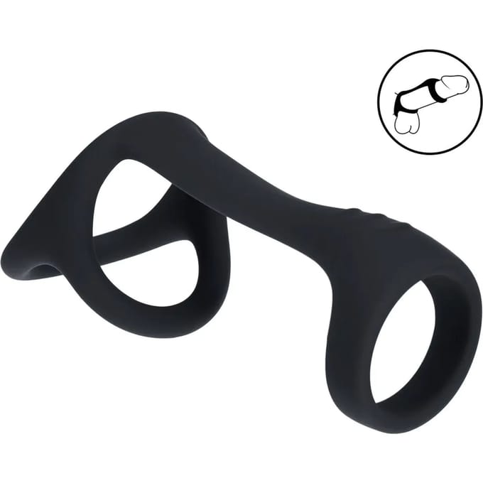 Levelz - Tri O Silicone Shaft Cock and Ball Ring