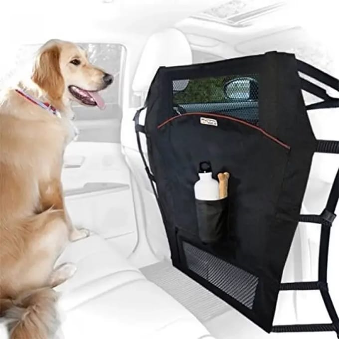 Kurgo Backseat Barrier - Hondenautoaccessoire - Zwart