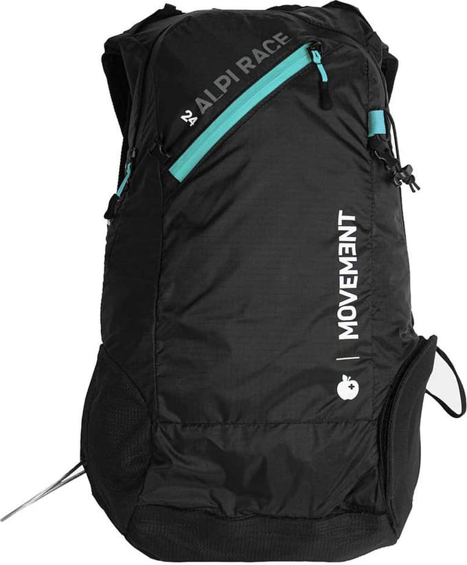 Movement Skialpi Pack Plus Helmet 24l Rugzak Zwart