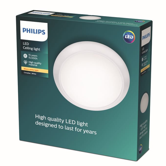 Philips Cinnabar plafonnière - warmwit licht - 40cm