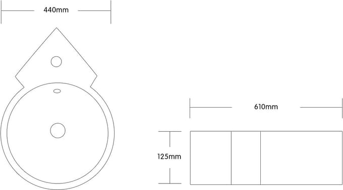 Kleine Waskom Hoekwastafel Keramiek Hoogglans Wit met Lotus Effect