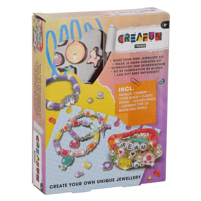 KiddyGo sieraden knutselset - Trend maak je eigen sieraden kit 2 assorti.