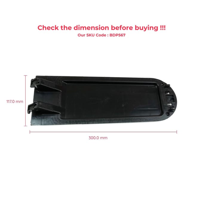 BDP567 Middenconsole armsteun deksel basisafdekking zwart voor VW Skoda Seat