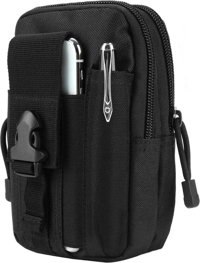 Survival heuptas - MOLLE systeem - Waterdicht