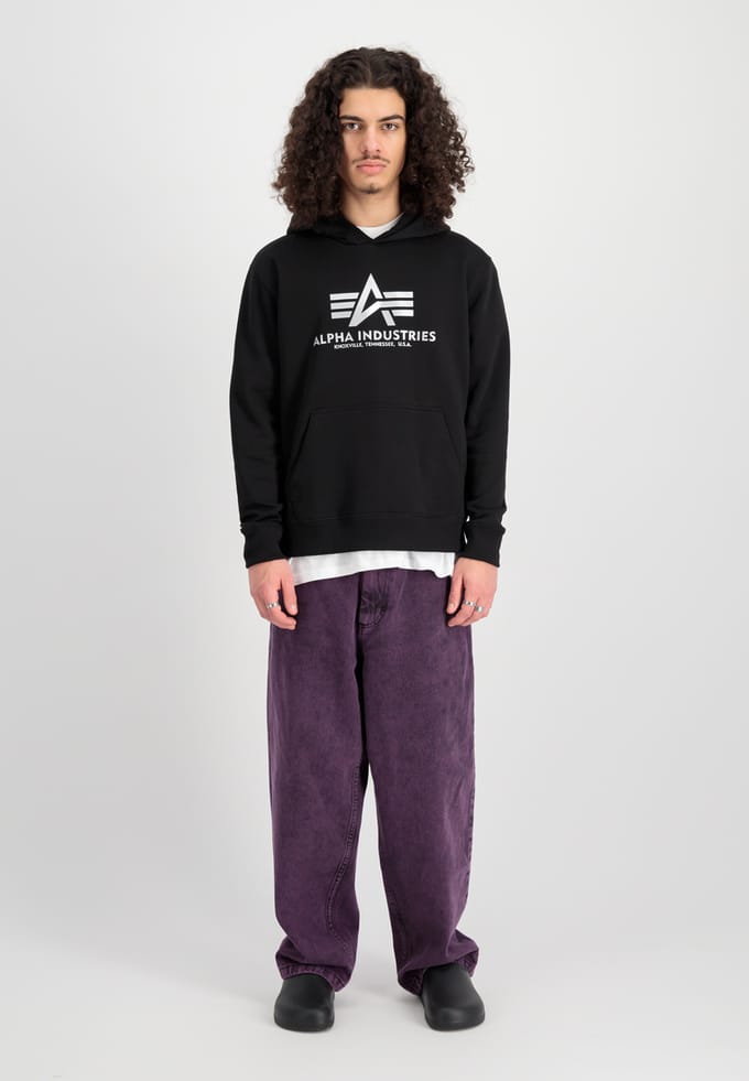 Hoodie Alpha Industries Basic Carbon