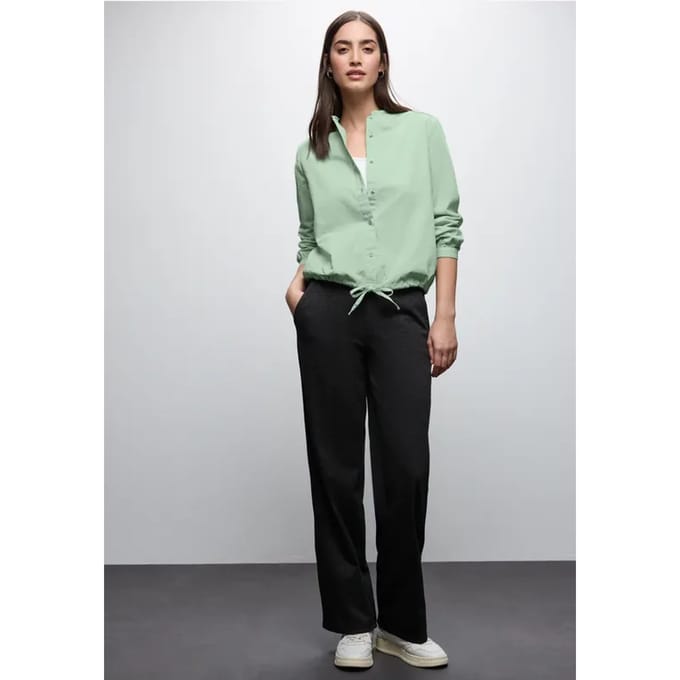 Corduroy blouse met koord