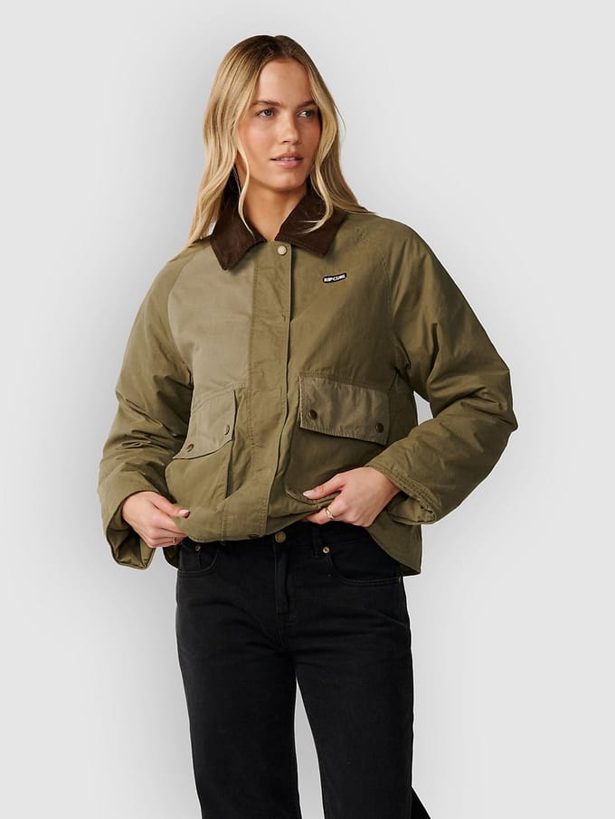 Rip Curl Bossa Nova Waxed Chore Jas Groen S Vrouw