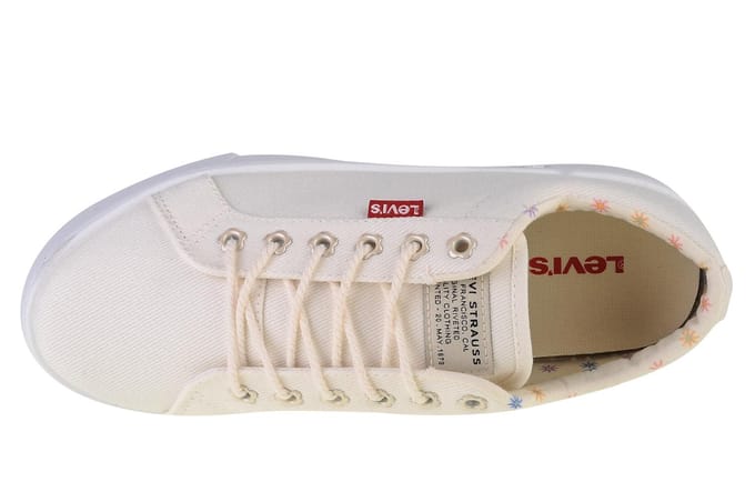 Levi's Tijuana 2.0 234188-677-100, Vrouwen, Wit, Sneakers, maat: 40