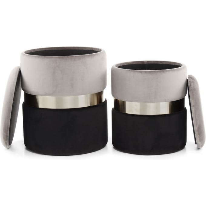Poef Zora set van 2 | Hearthome & Living