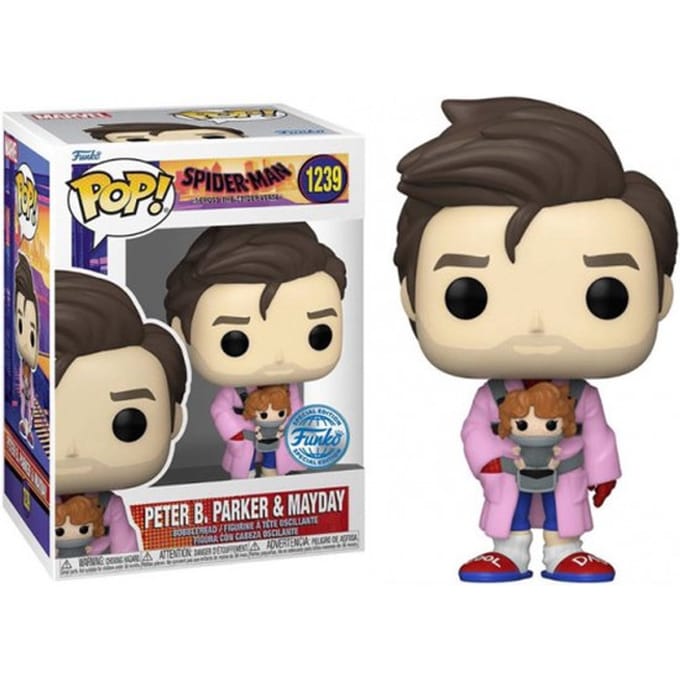 Funko Pop #1239 Marvel: Spider-Man - Peter B. Parker Mayday Exclusive special edition