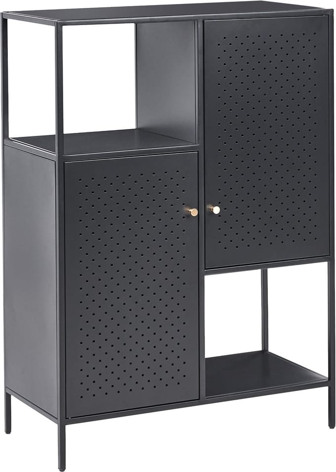 RAKAIA - Kantoorkast - Zwart - 106 cm - Staal