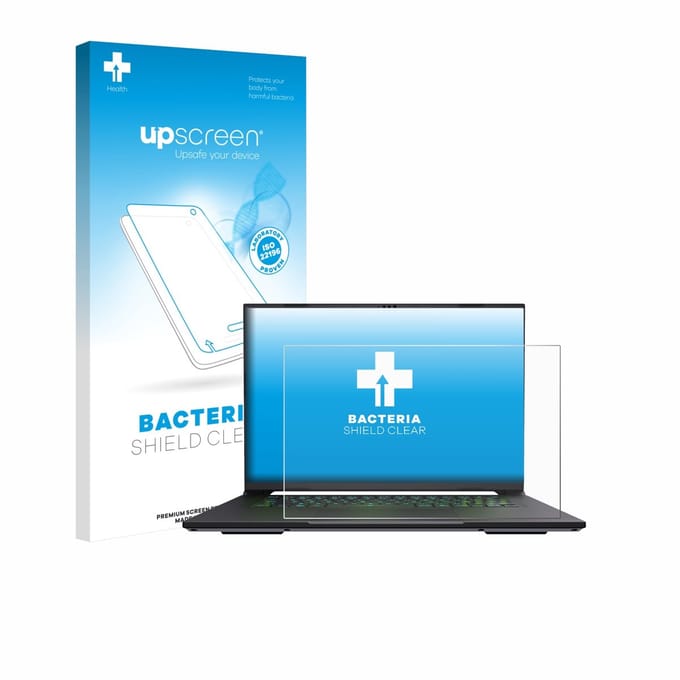 upscreen - Screenprotector voor Gigabyte AERO X16 2025 - Folie Beschermfolie transparant antibacterieel