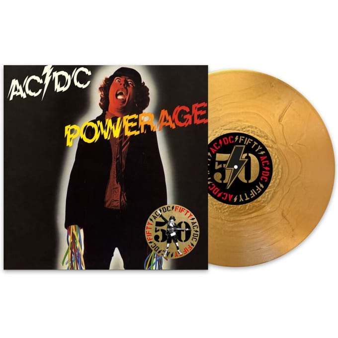 AC/DC- Powerage (50th Anniversary Gold Vinyl)
