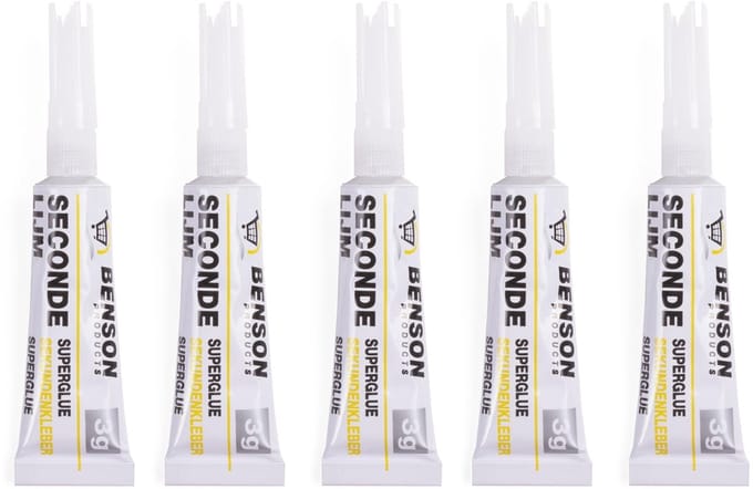 Benson - Secondenlijm - lijm - 5 stuks