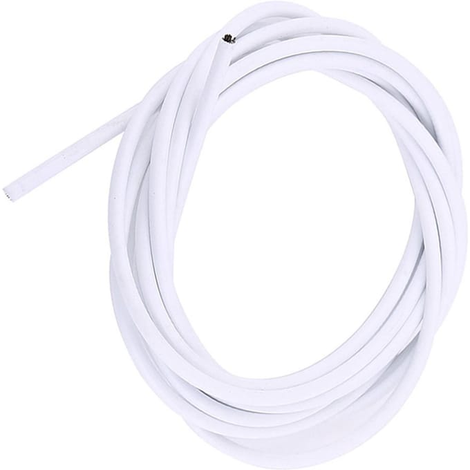 4mm Fietsversnellingskabel Fietskabels voor Race- MTB-fietsen (Wit) wit