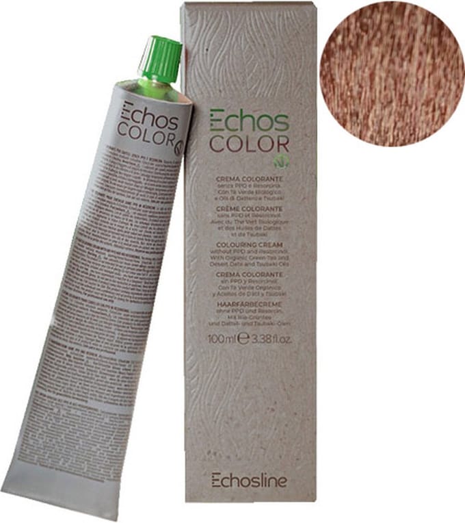 Echosline Echos Color Vegan 7.43 Medium Golden Copper Blonde 100ml