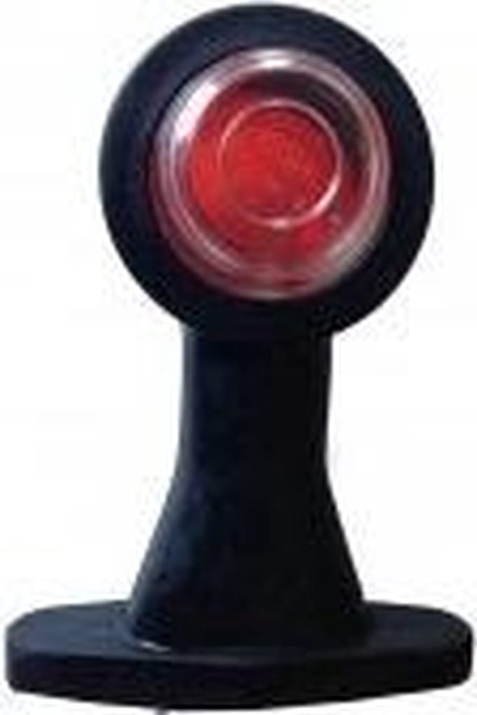 Zijmarkeringslicht 12/24V LED - Wit/Rood
